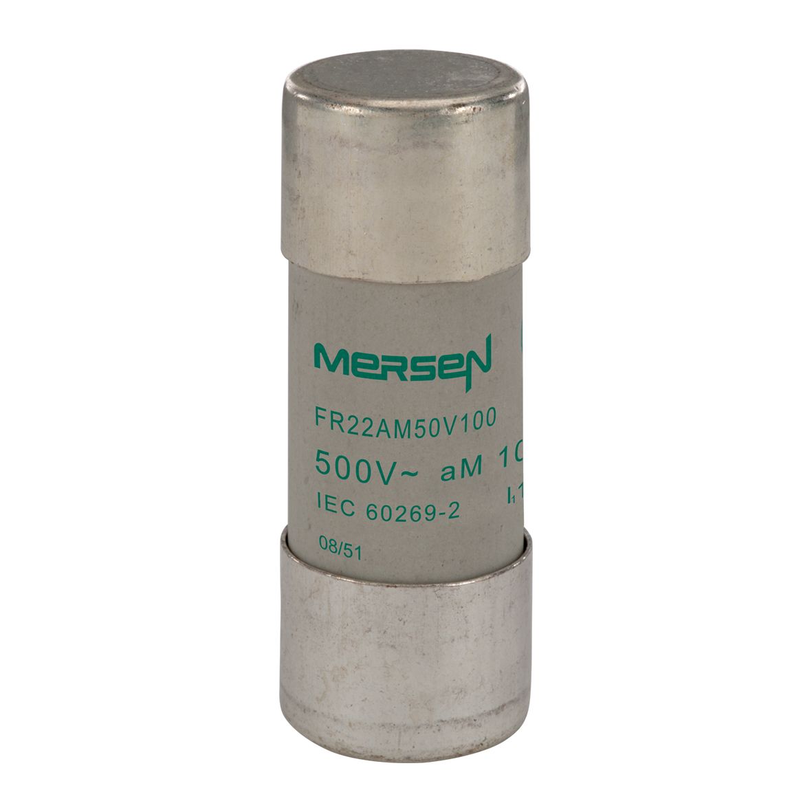 Y217693 - Cylindrical fuse-link aM 500VAC 22.2x58, 100A